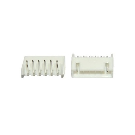 XH Connector 2,5mm 6 pin Socket Haaks