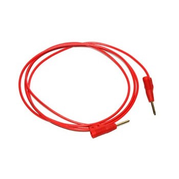 Meetsnoer 2 mm Banaan 100cm Rood