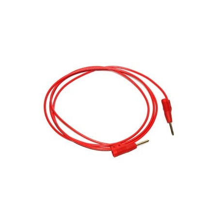 Meetsnoer 2 mm Banaan 100cm Rood