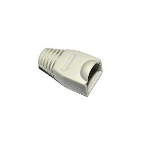 Modulaire Stekker 8 polig RJ45 Trekontlasting Grijs1